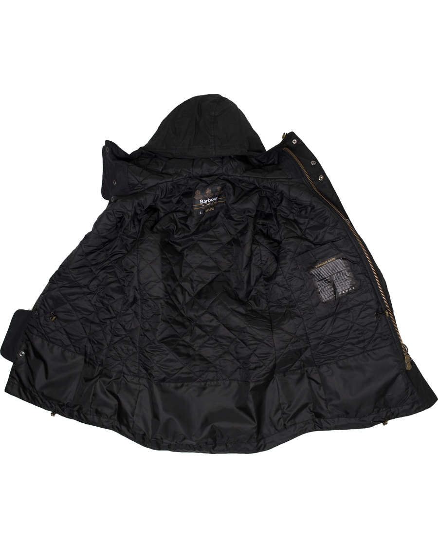Herre | Jakker | Barbour International | Fog Parka Black