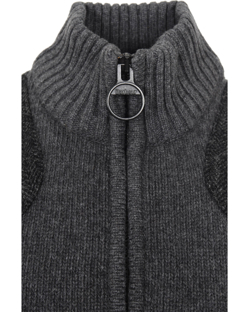 Herre | Gensere | Barbour Lifestyle | Barbour Waymouth Half Zip Sweater Mid Grey Marl