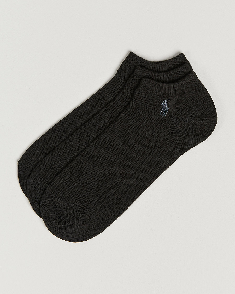 Herre | Undertøy | Polo Ralph Lauren | 3-Pack Ghost Sock Black
