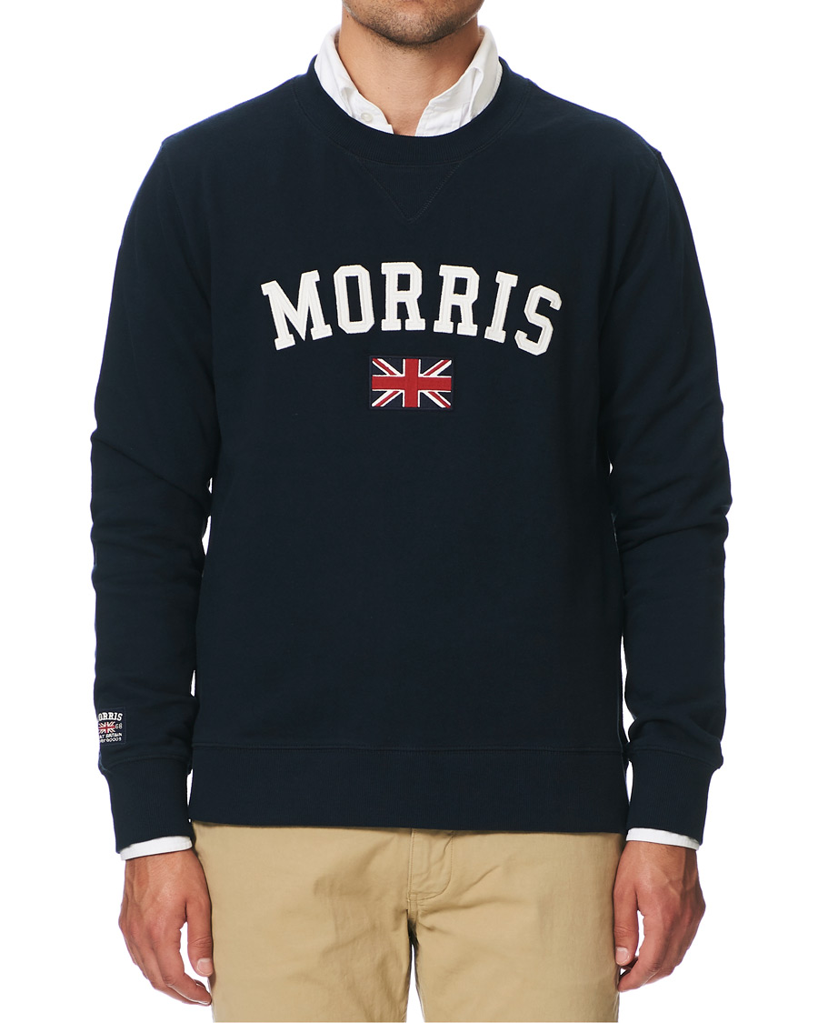 Herre | Gensere | Morris | Brown Sweater Navy