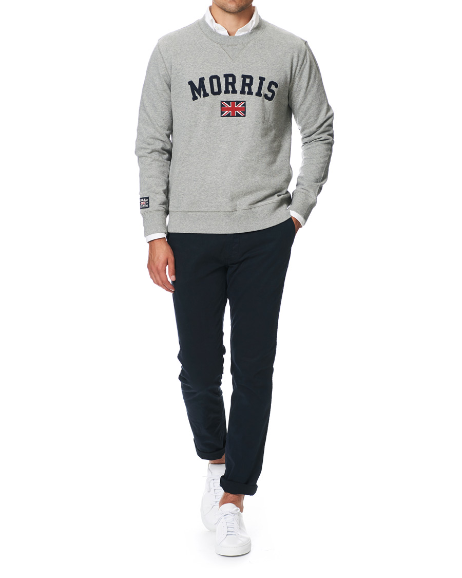 Herre | Gensere | Morris | Brown Sweater Grey