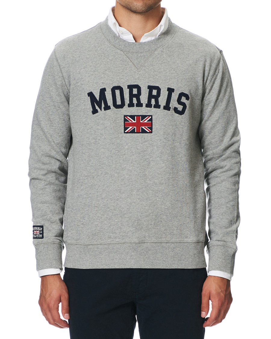 Herre | Gensere | Morris | Brown Sweater Grey