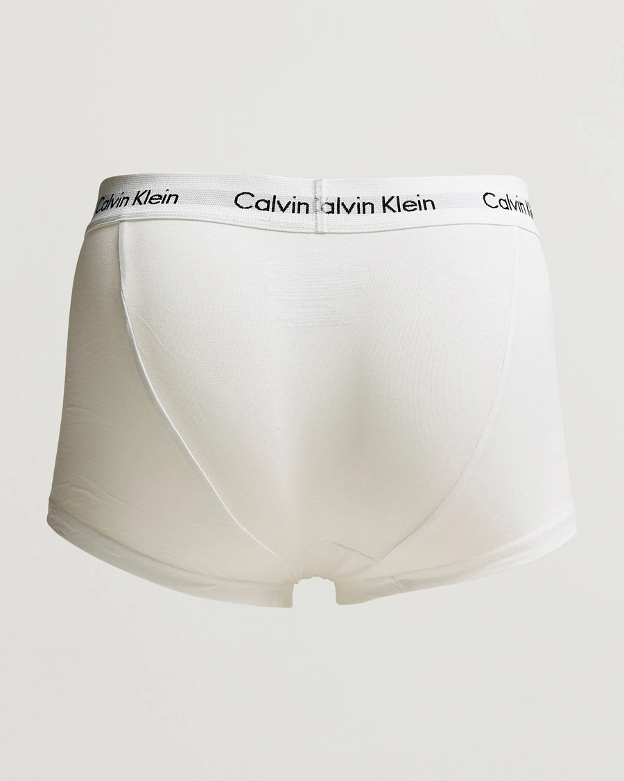 Herre | Undertøy | Calvin Klein | Cotton Stretch Low Rise Trunk 3-pack White