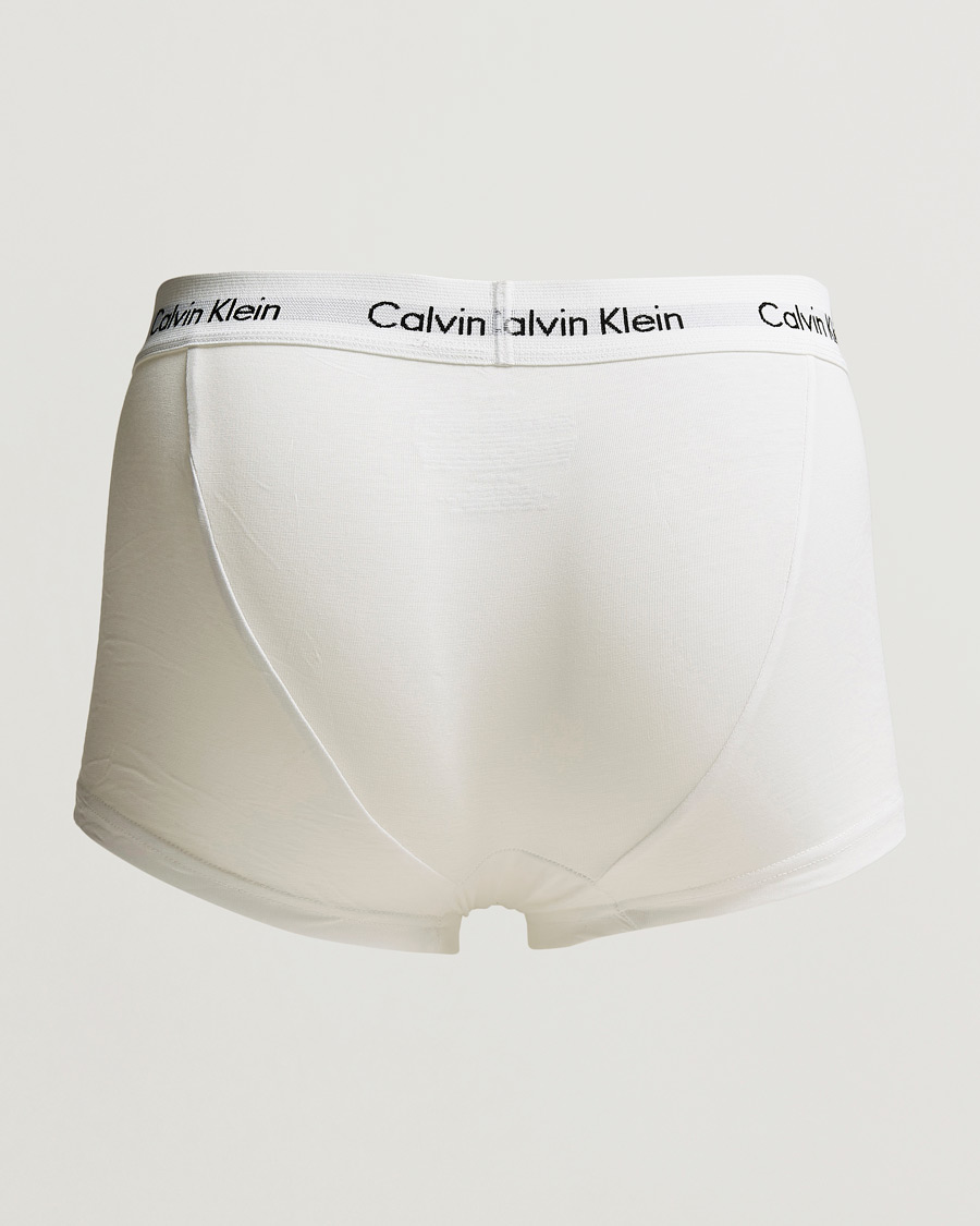 Herre | Undertøy | Calvin Klein | Cotton Stretch Low Rise Trunk 3-pack White