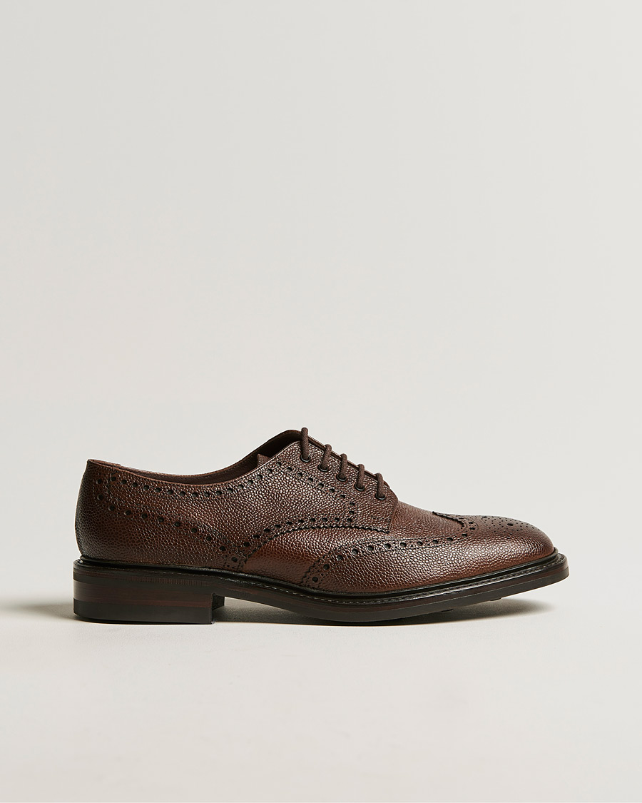 loake 1880 troon rosewood grained calf