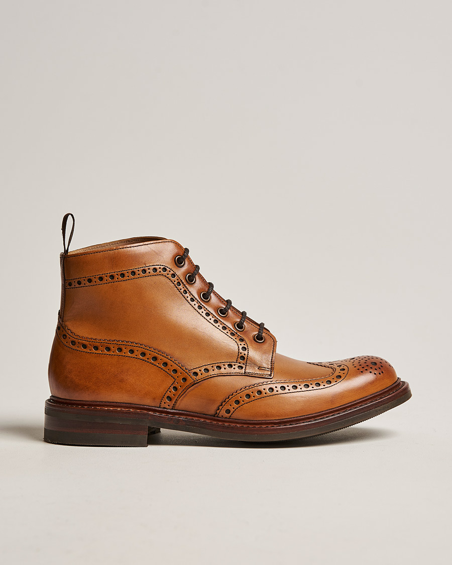 Herre | Støvler | Loake 1880 | Bedale Boot Tan Burnished Calf