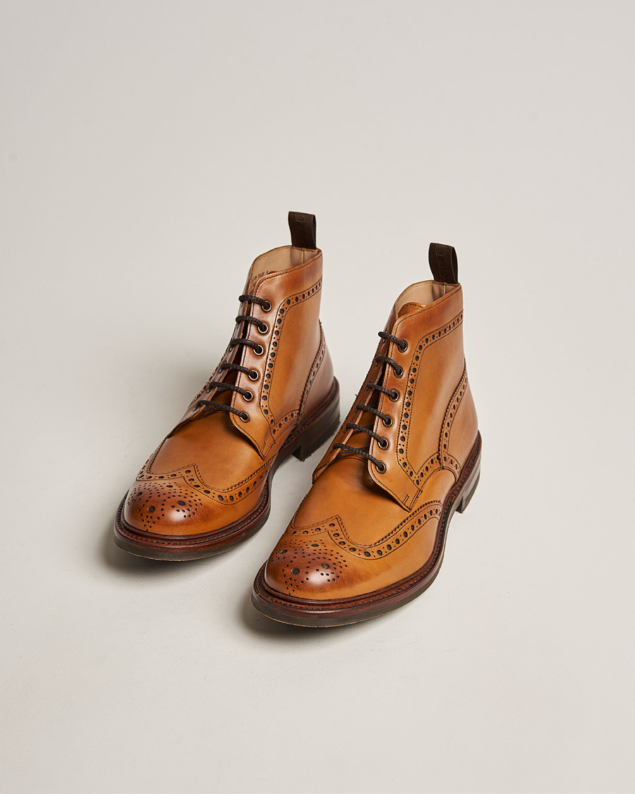 Herre | Business & Beyond | Loake 1880 | Bedale Boot Tan Burnished Calf