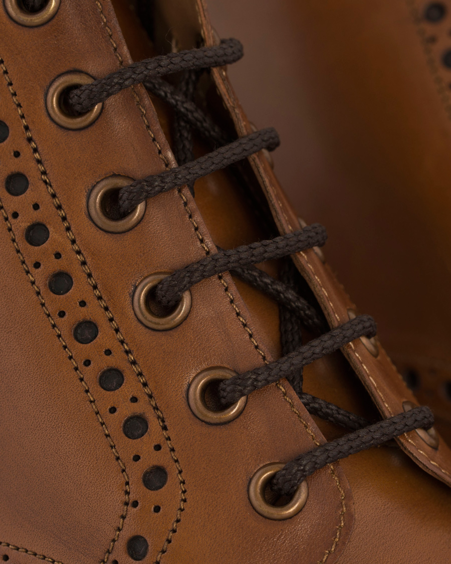 Herre | Loake 1880 Wharfdale Boot Brown Burnished Calf | Loake 1880 | Wharfdale Boot Brown Burnished Calf