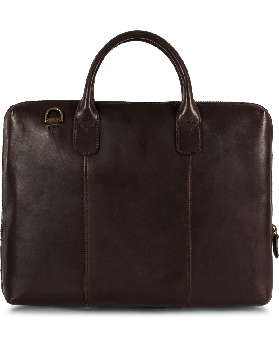 Herre | Oscar Jacobson Briefcase 13'' Laptop Dark Brown | Oscar Jacobson | Briefcase 13'' Laptop Dark Brown