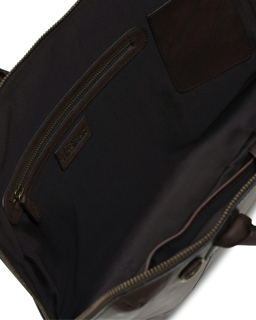 Herre | Oscar Jacobson Briefcase 13'' Laptop Dark Brown | Oscar Jacobson | Briefcase 13'' Laptop Dark Brown