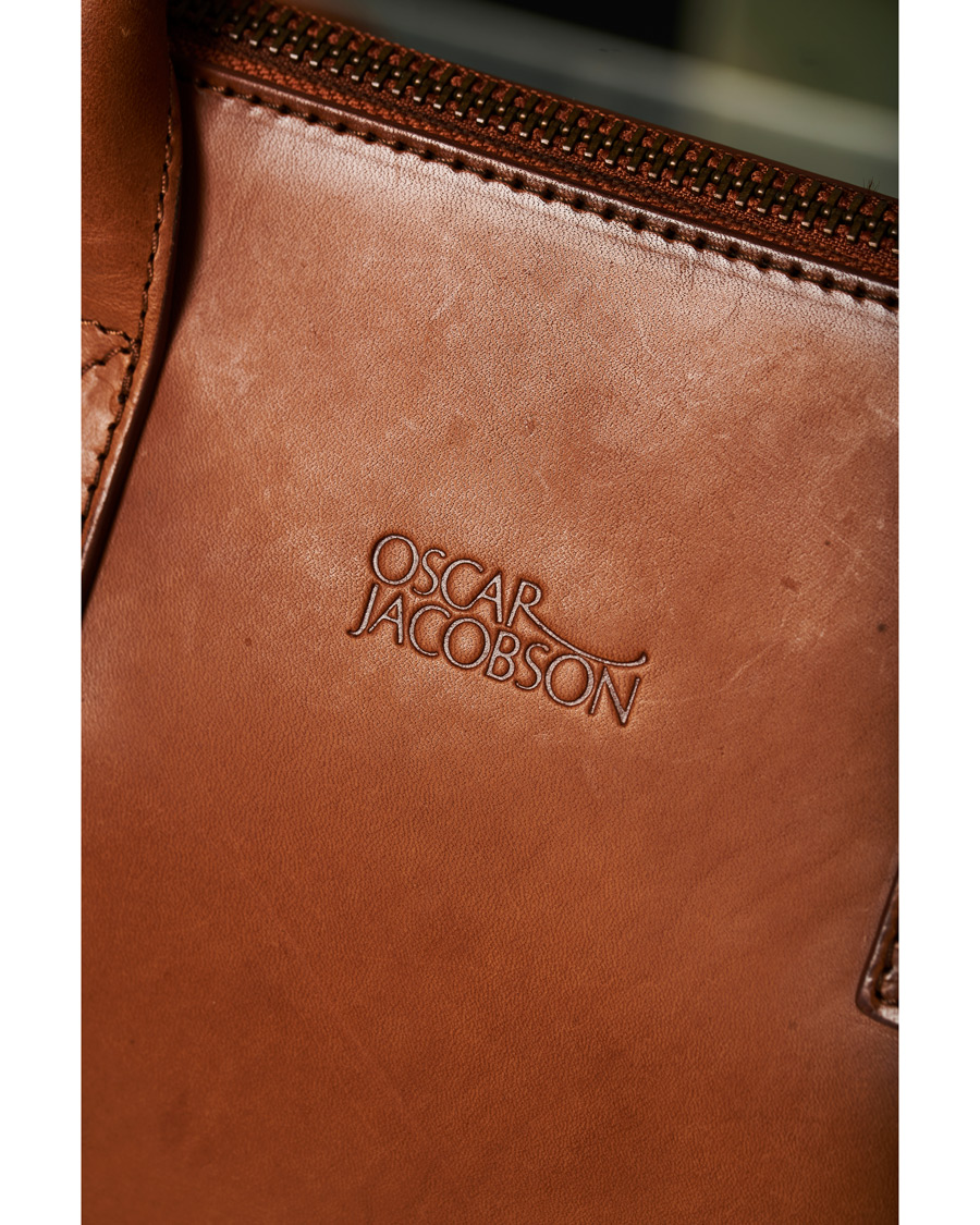 Herre | Oscar Jacobson Briefcase 13'' Laptop Tan | Oscar Jacobson | Briefcase 13'' Laptop Tan