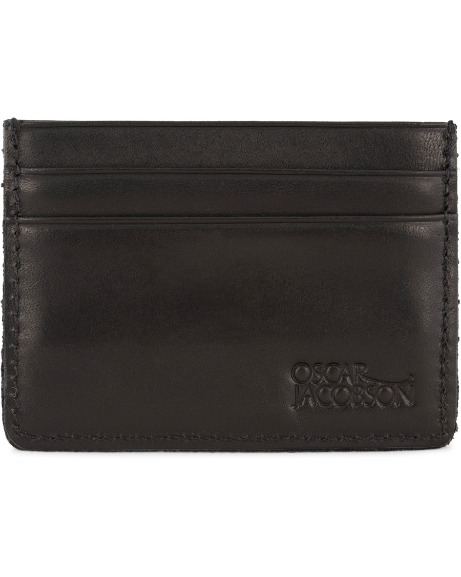 Herre | Oscar Jacobson Leather Wallet Black | Oscar Jacobson | Leather Wallet Black
