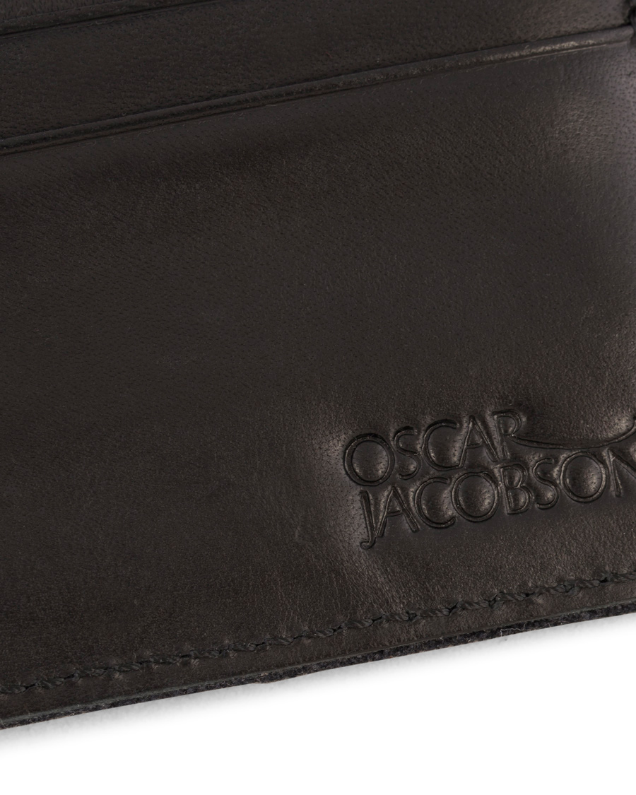Herre | Oscar Jacobson Leather Wallet Black | Oscar Jacobson | Leather Wallet Black