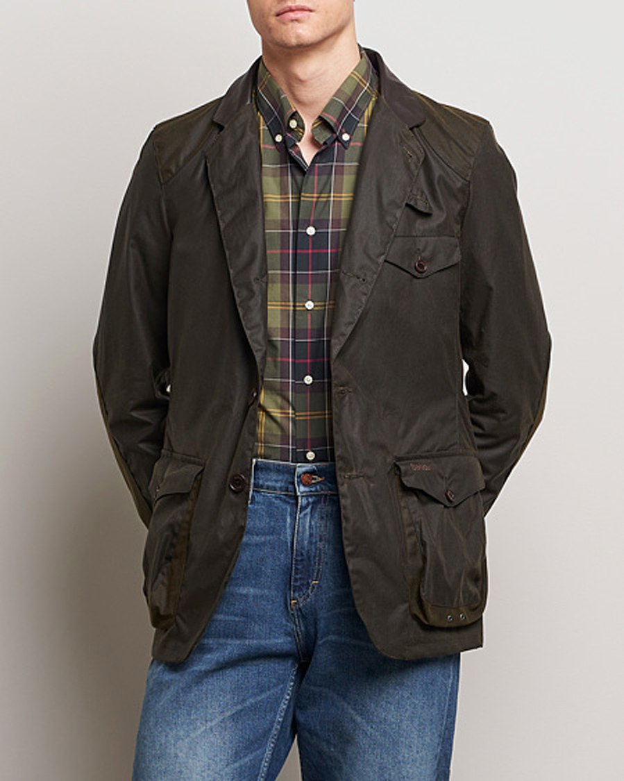 Herre | Jakker | Barbour Heritage | Barbour Lifestyle Beacon Sports Jacket Olive