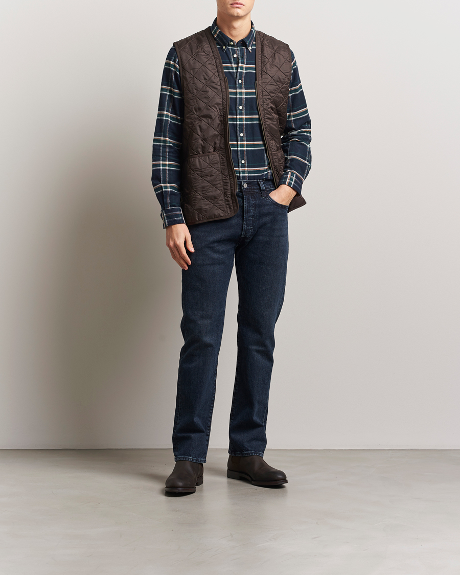 Herre | Vester | Barbour Lifestyle | Quilt Waistcoat/Zip-In Liner Brown