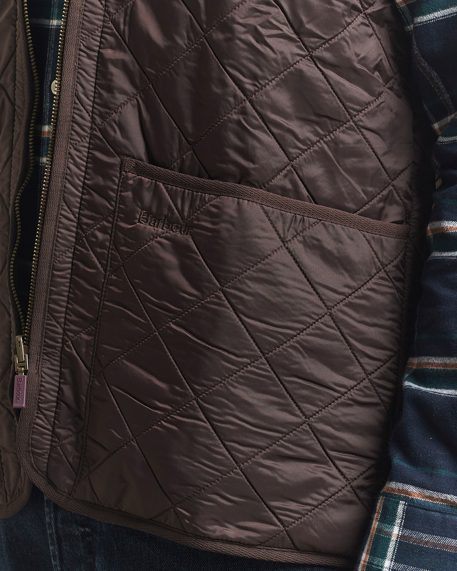 Herre | Vester | Barbour Lifestyle | Quilt Waistcoat/Zip-In Liner Brown