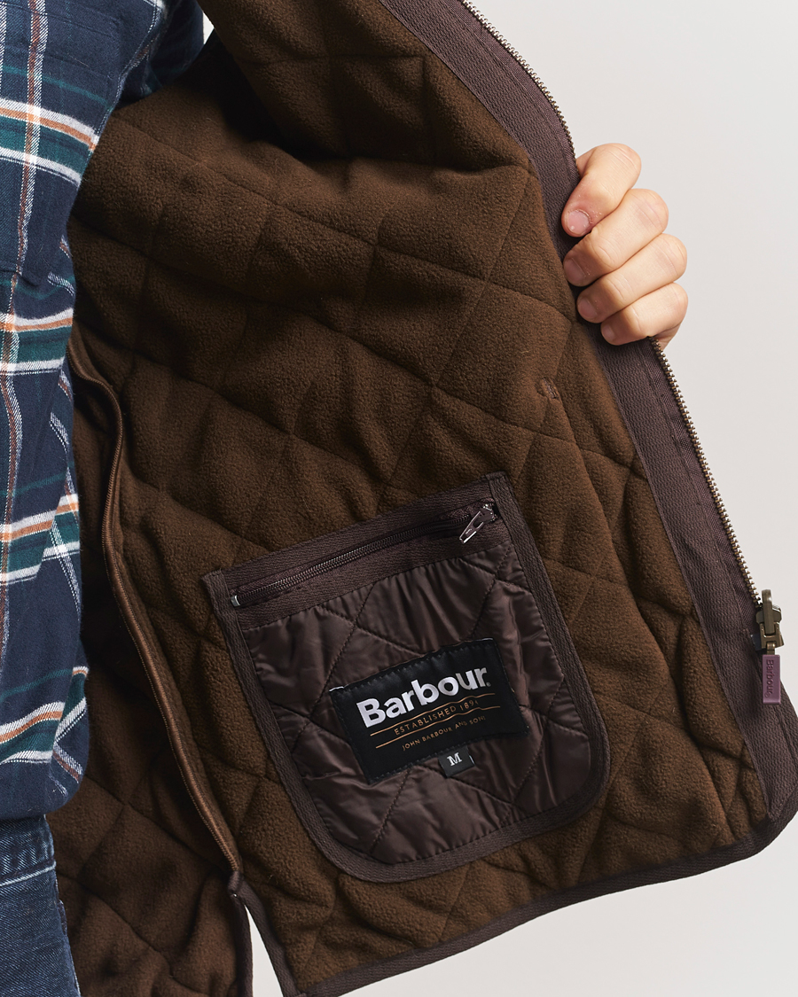 Herre | Vester | Barbour Lifestyle | Quilt Waistcoat/Zip-In Liner Brown