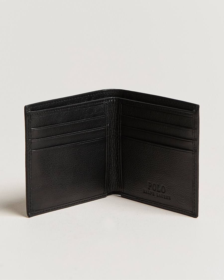 Herre | Polo Ralph Lauren Billfold Wallet Black | Polo Ralph Lauren | Billfold Wallet Black