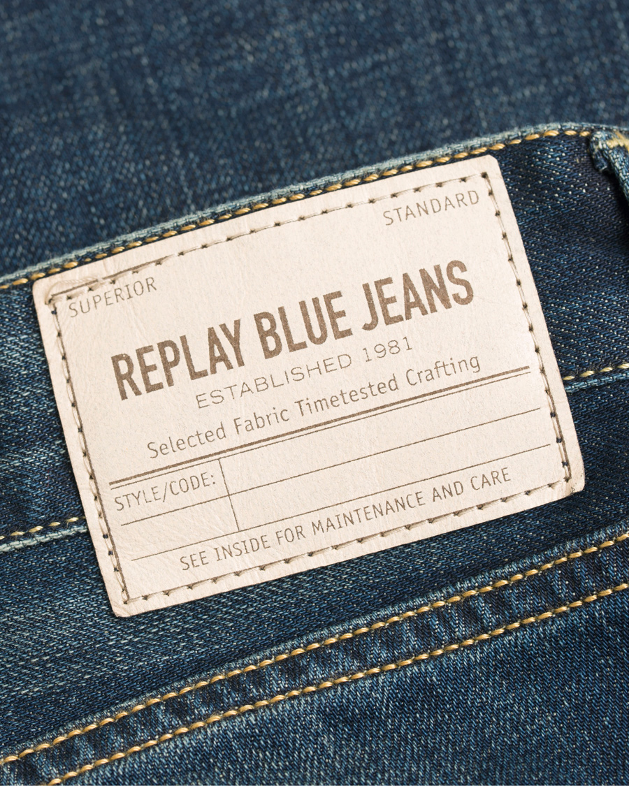 Herre | Jeans | Replay | M983 Waitom Jeans Dark Blue