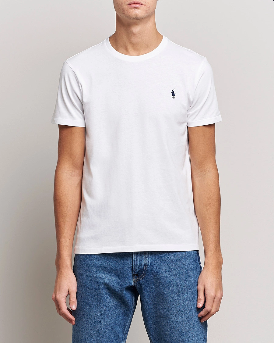 Herre | Hvite t-shirts | Polo Ralph Lauren | Custom Slim Fit Tee White
