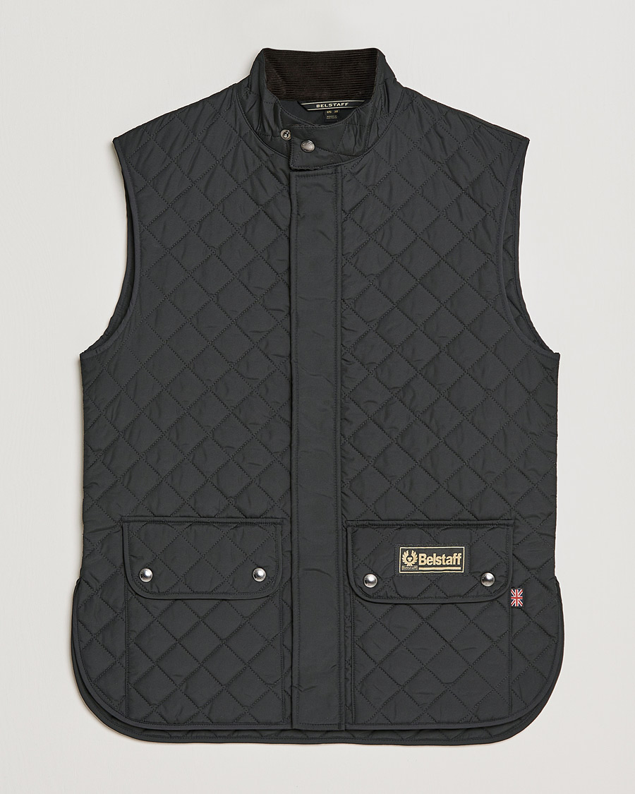 Herre | Jakker | Belstaff | Waistcoat Quilted Black