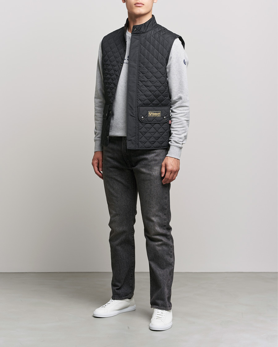 Herre | Jakker | Belstaff | Waistcoat Quilted Black
