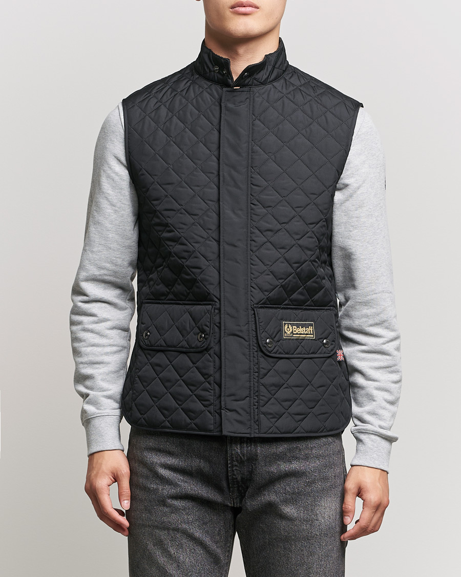 Herre | Jakker | Belstaff | Waistcoat Quilted Black