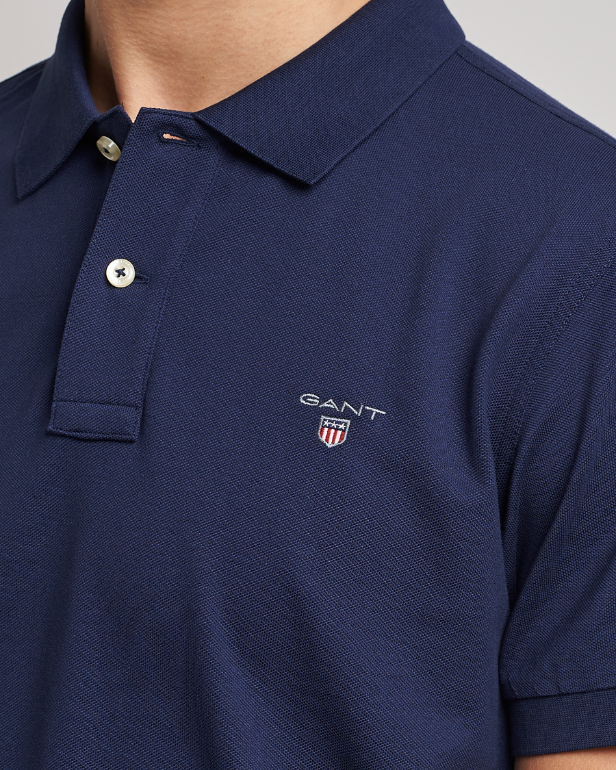 Herre | Pikéer | GANT | The Original Polo Evening Blue