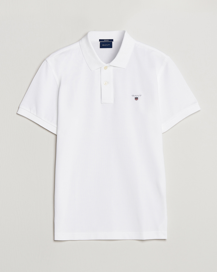 Herre | Pikéer | GANT | The Original Polo White