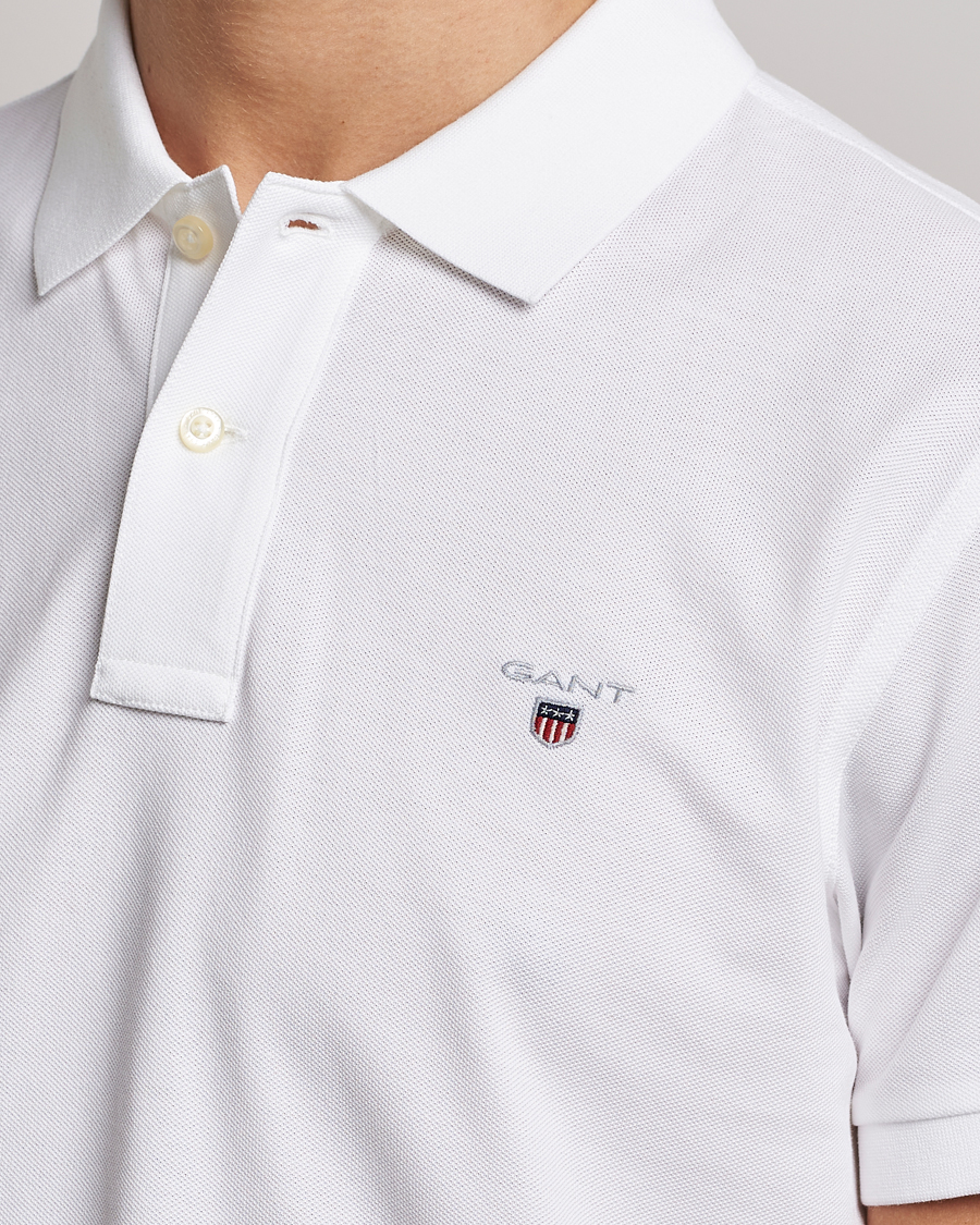 Herre | Pikéer | GANT | The Original Polo White