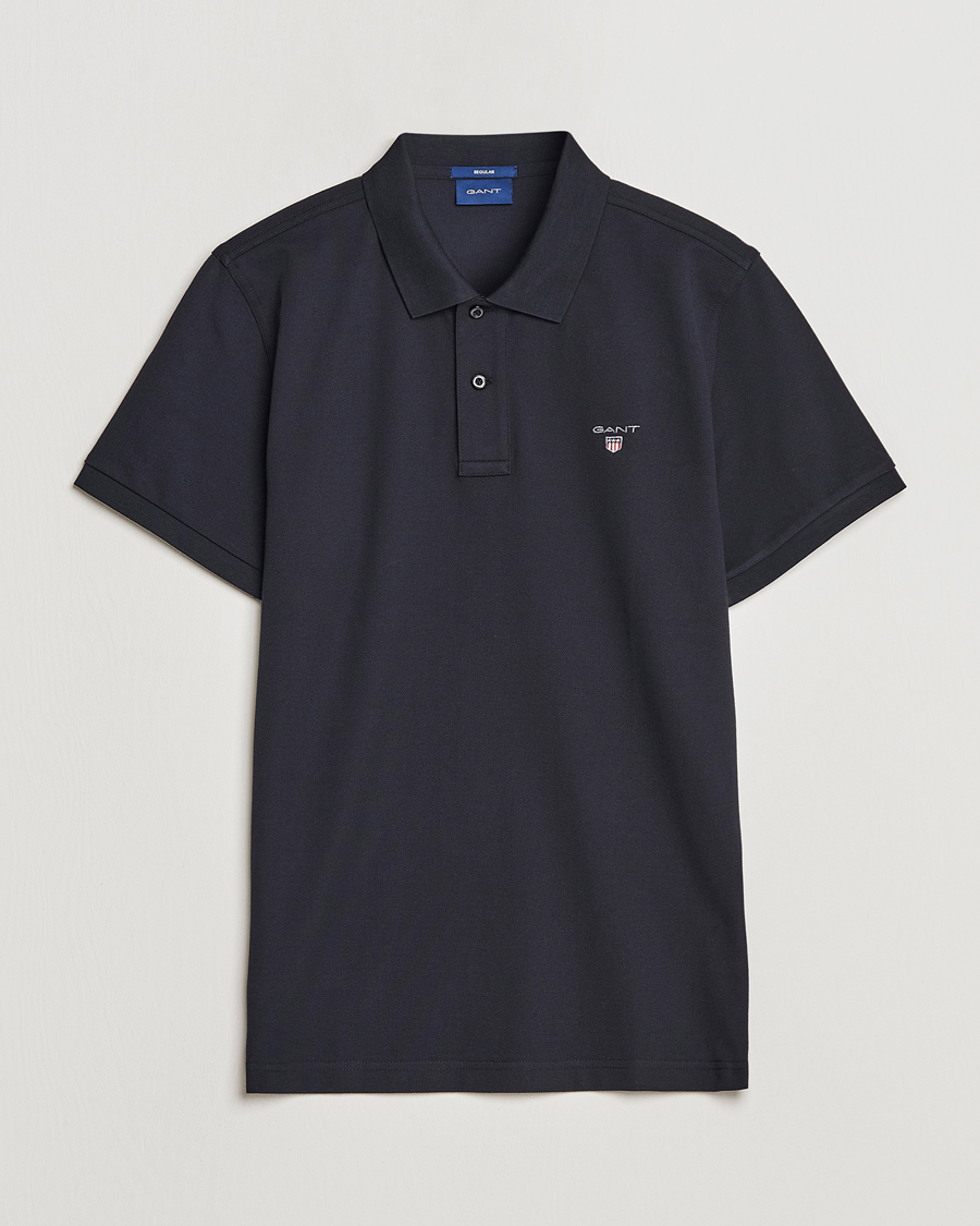 Herre | Pikéer | GANT | The Original Polo Black
