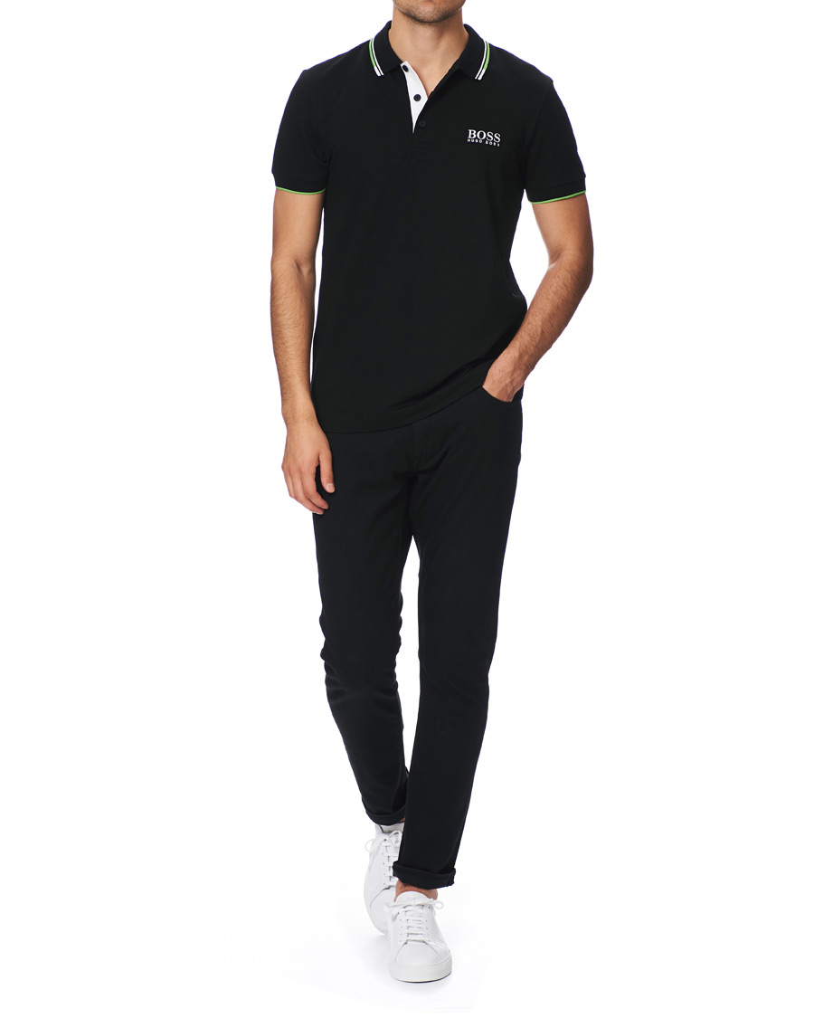 Herre | Pikéer | BOSS GREEN | BOSS Athleisure Paddy Pro Piké Black