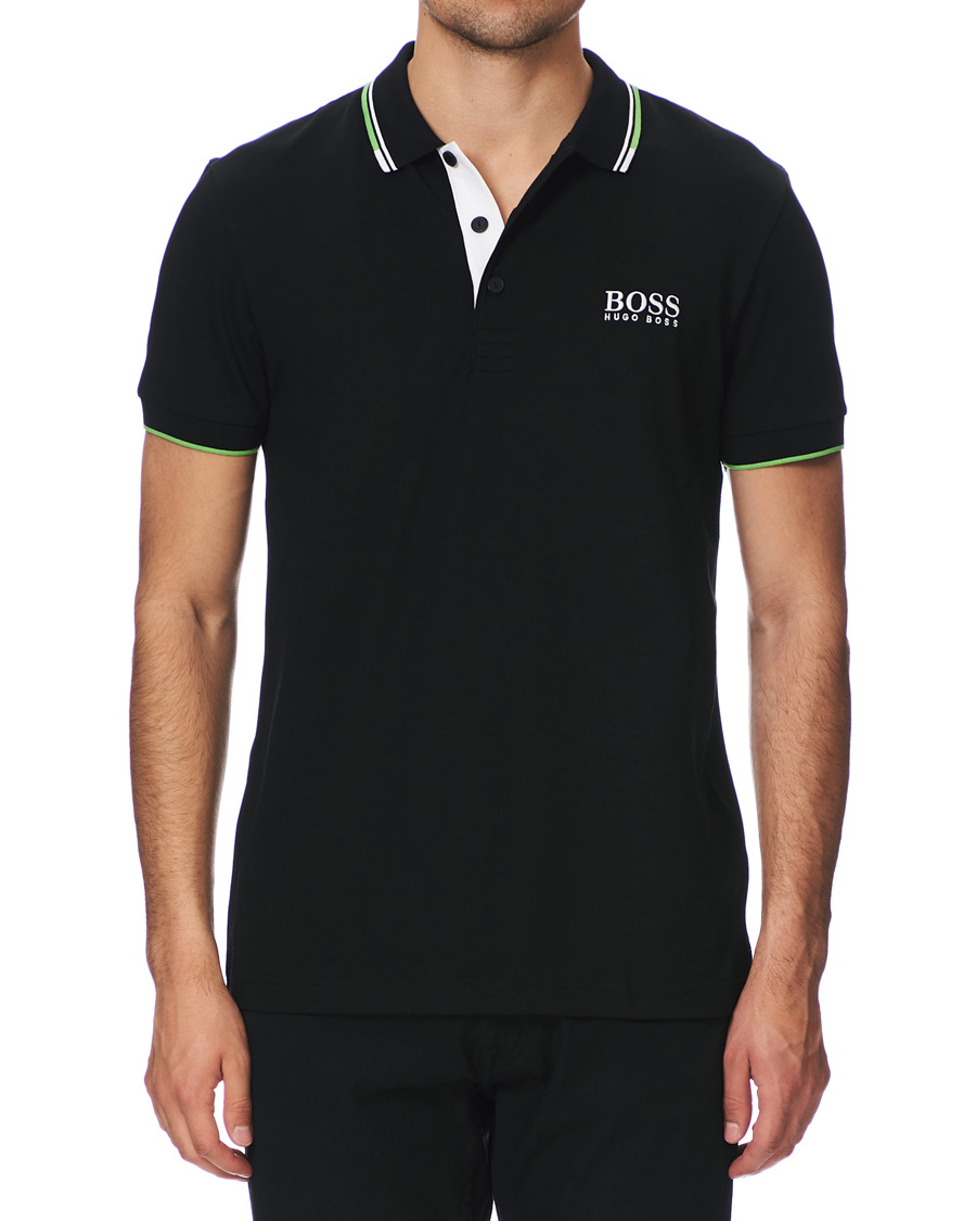 Herre | Pikéer | BOSS GREEN | BOSS Athleisure Paddy Pro Piké Black