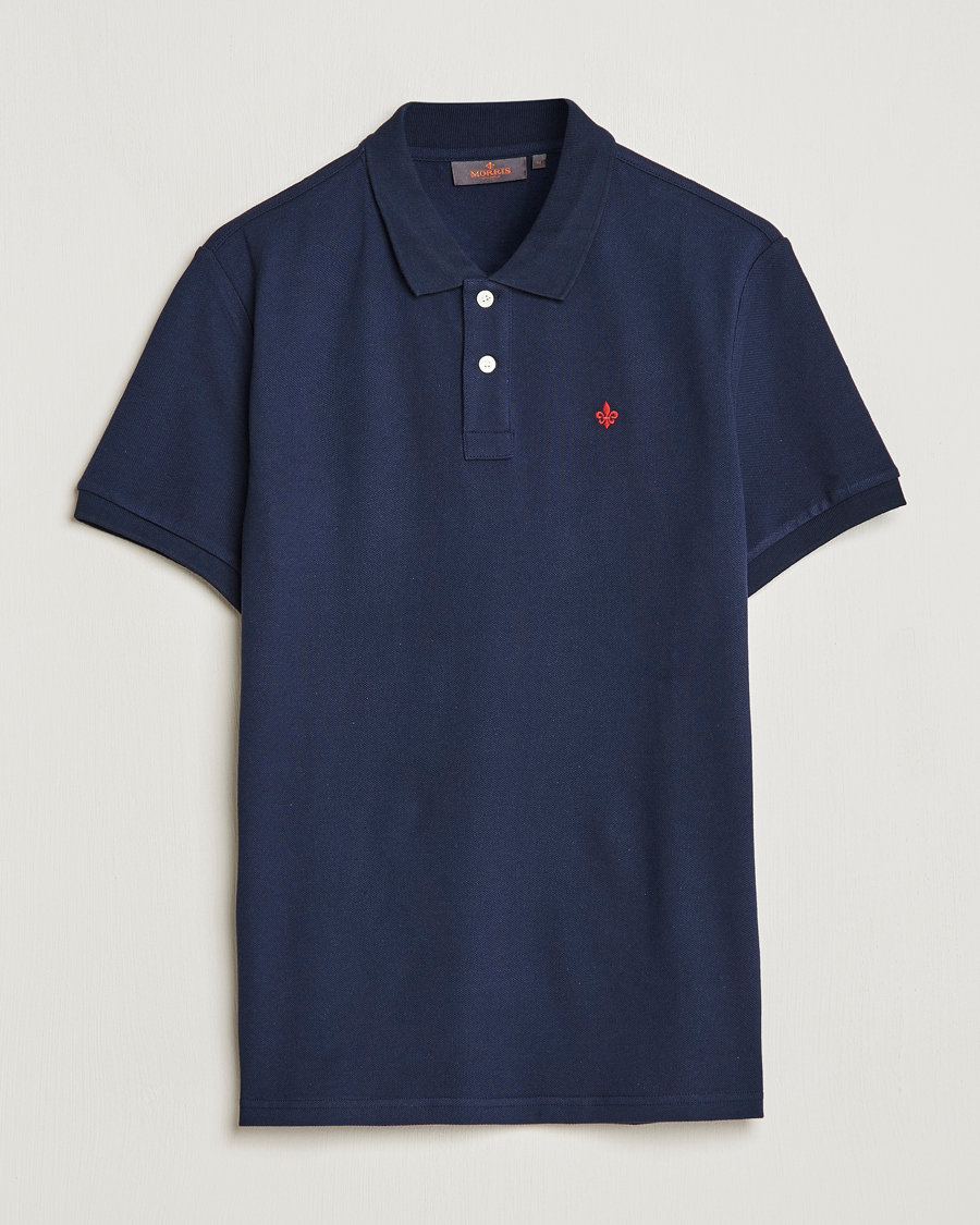 Herre | Pikéer | Morris | New Piqué Old Blue