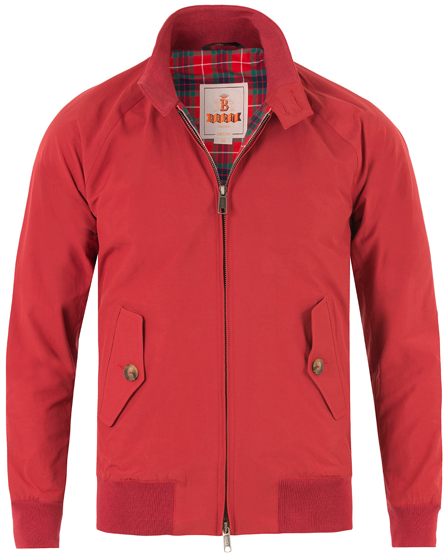 Herre | Jakker | Baracuta | G9 Original Harrington Jacket Dark Red