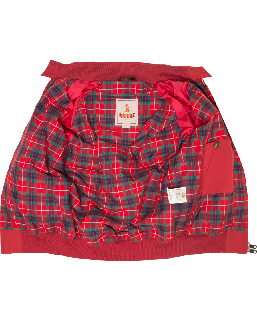 Herre | Jakker | Baracuta | G9 Original Harrington Jacket Dark Red