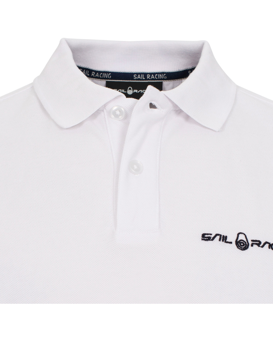 Herre | Pikéer | Sail Racing | SR Polo White