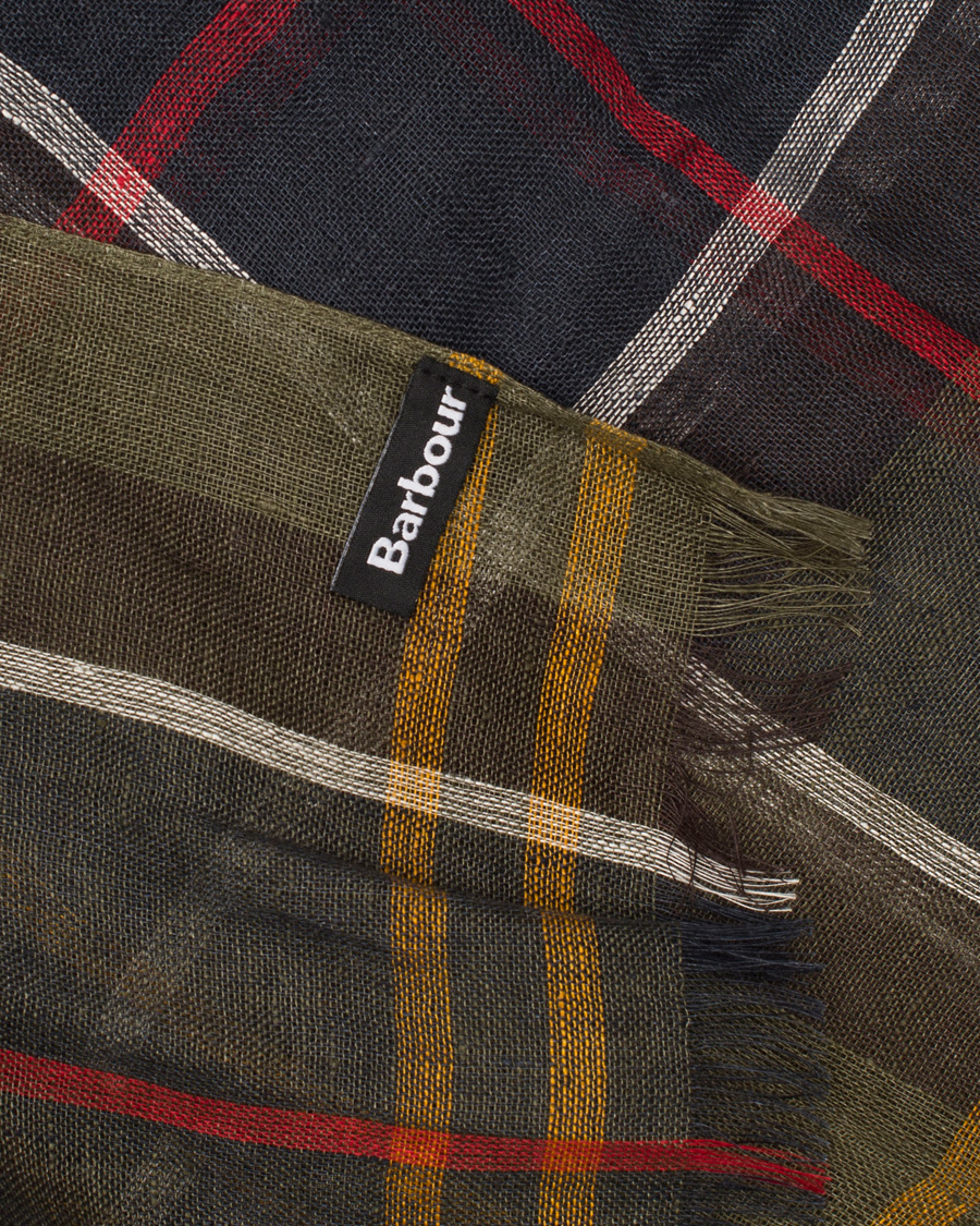Herre | Barbour Tartan Linen Scarf Classic Tartan | Barbour Lifestyle | Barbour Tartan Linen Scarf Classic Tartan