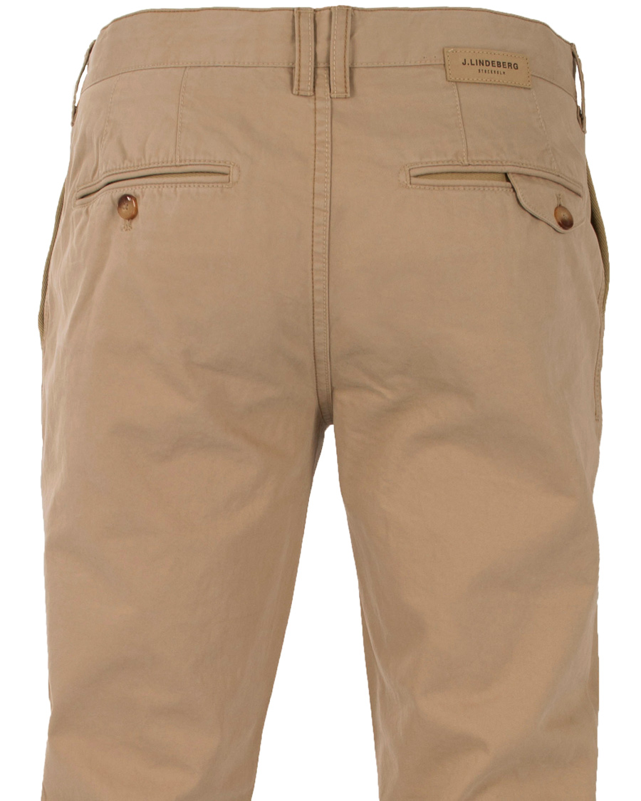 Herre | Bukser | J.Lindeberg | Chaze Season Cotton Chinos Beige