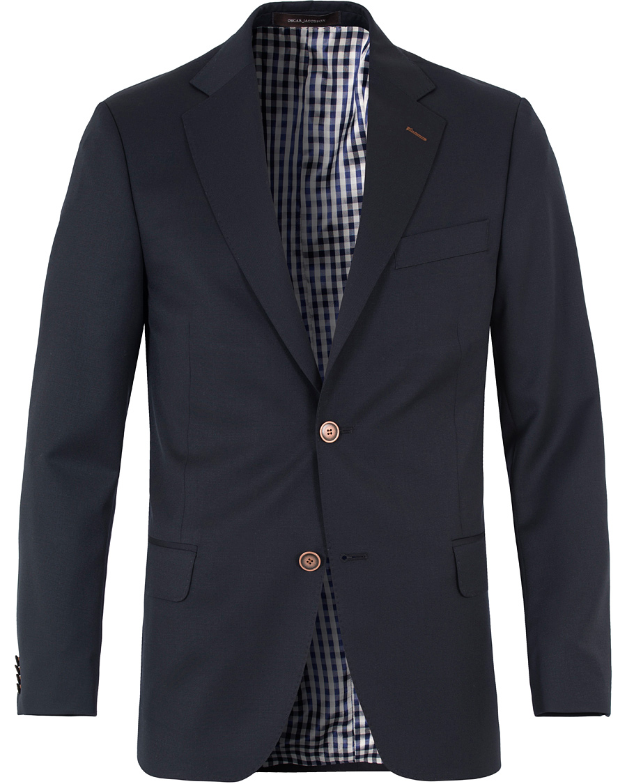 Herre | Dressjakker | Oscar Jacobson | Edmund Club Blazer Navy