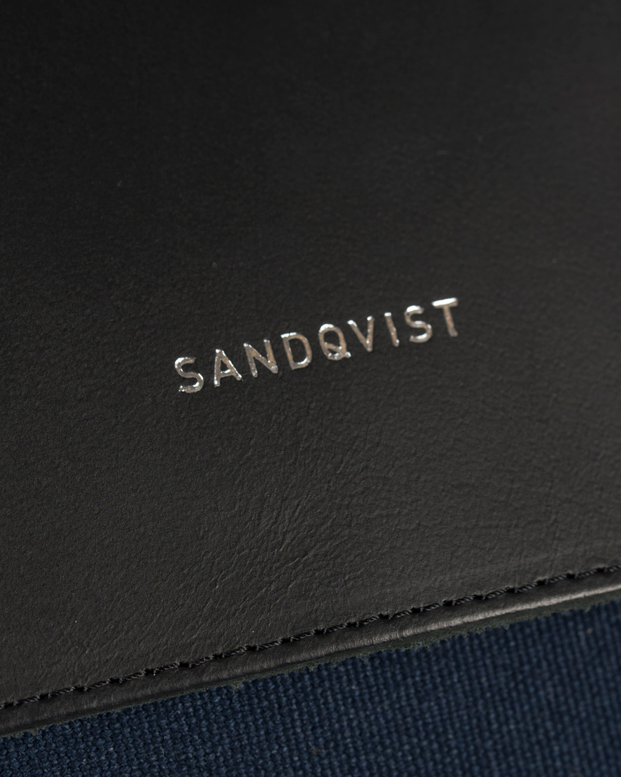 Herre | Sandqvist Hege Canvas Backpack Blue | Sandqvist | Hege Canvas Backpack Blue