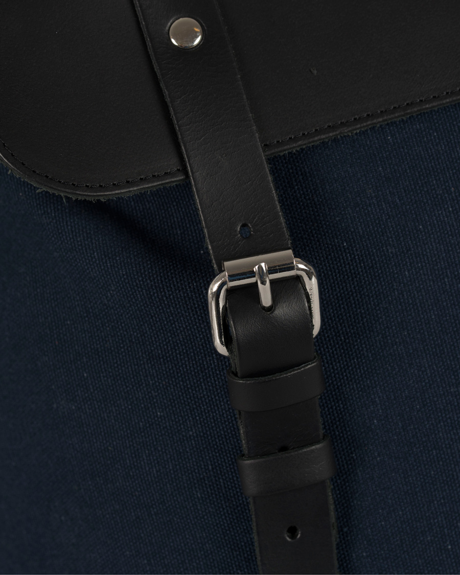 Herre | Sandqvist Hege Canvas Backpack Blue | Sandqvist | Hege Canvas Backpack Blue
