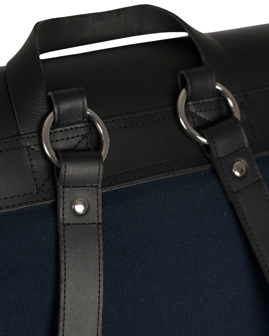 Herre | Sandqvist Hege Canvas Backpack Blue | Sandqvist | Hege Canvas Backpack Blue