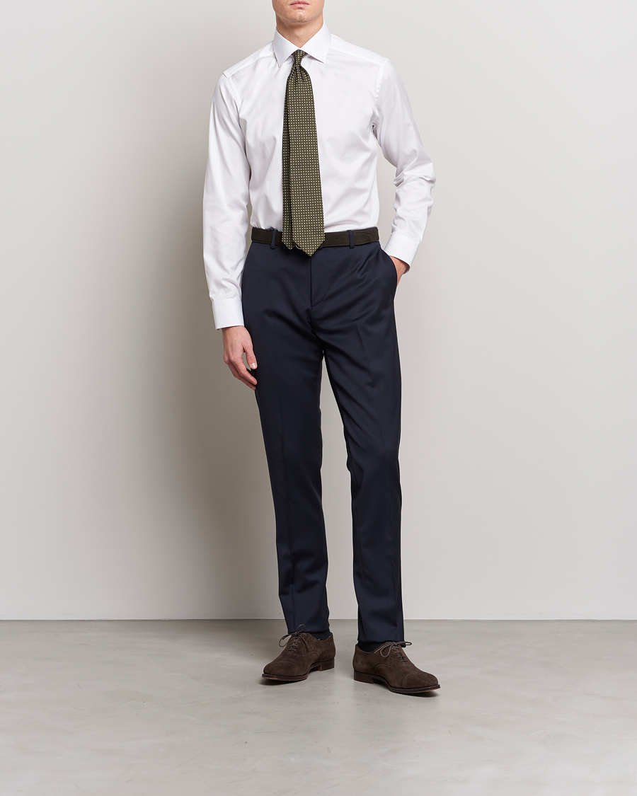 Herre | Businesskjorter | Eton | Slim Fit Shirt White