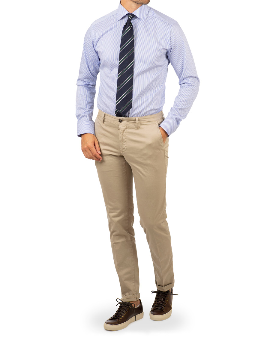 Herre | Skjorter | Eton | Slim Fit Shirt Stripe Blue