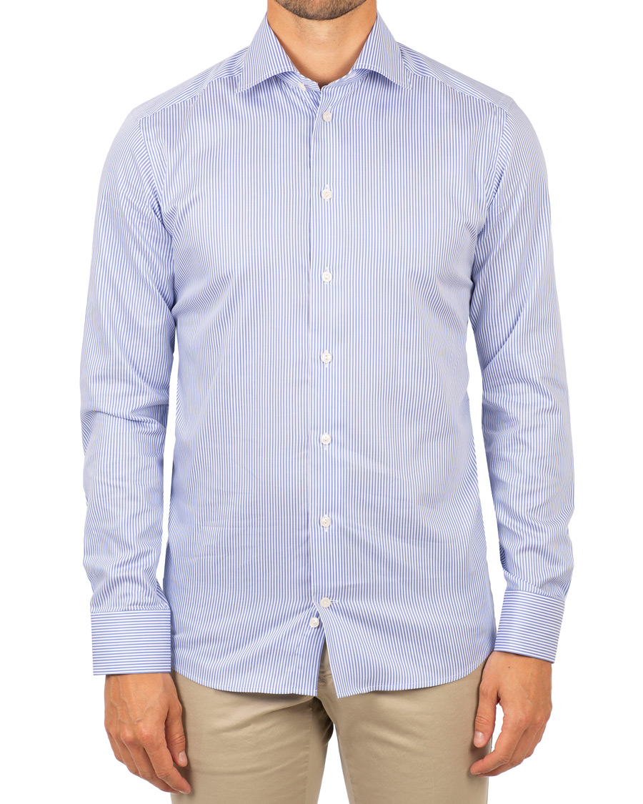 Herre | Skjorter | Eton | Slim Fit Shirt Stripe Blue