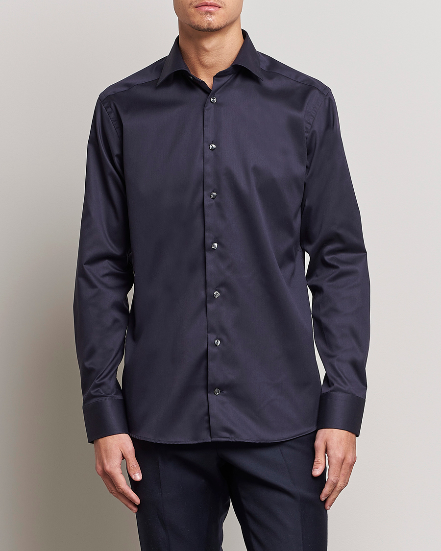 Herre | Skjorter | Eton | Slim Fit Shirt Navy