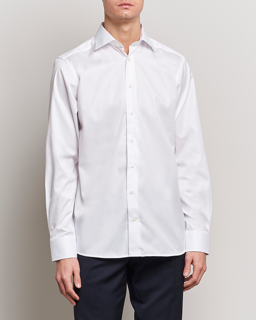 Herre | Mørk dress | Eton | Contemporary Fit Shirt White