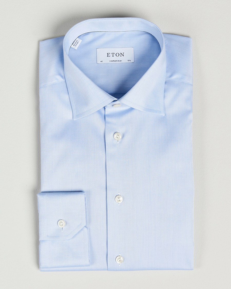 Herre | Skjorter | Eton | Contemporary Fit Shirt Blue