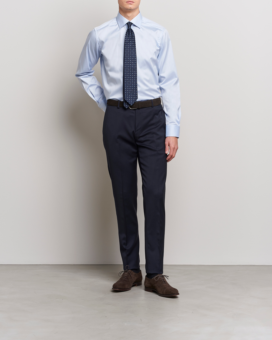 Herre | Klær | Eton | Contemporary Fit Shirt Blue